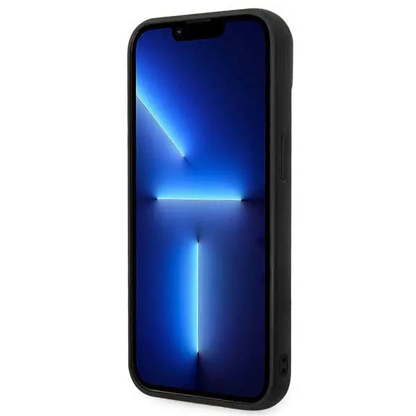 Karl Lagerfeld Puffy Ikonik Pin Case for iPhone 14 Plus - Black - Cell phone cases and covers<<<HurtelXML