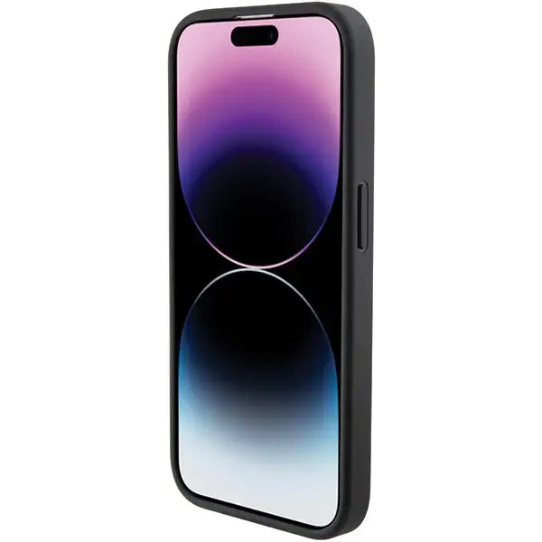 Karl Lagerfeld Quilted K Pattern case for iPhone 15 Pro Max - black - Cell phone cases and covers<<<HurtelXML