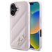Karl Lagerfeld Quilted Signature iPhone 16 Case - Pink - Cell phone cases and covers<<<HurtelXML
