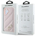 Karl Lagerfeld Quilted Signature iPhone 16 Case - Pink - Cell phone cases and covers<<<HurtelXML