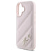 Karl Lagerfeld Quilted Signature iPhone 16 Case - Pink - Cell phone cases and covers<<<HurtelXML