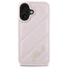 Karl Lagerfeld Quilted Signature iPhone 16 Case - Pink - Cell phone cases and covers<<<HurtelXML
