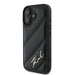 Karl Lagerfeld Quilted Signature iPhone 16 Plus Case - Black - Cell phone cases and covers<<<HurtelXML
