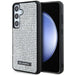 Karl Lagerfeld Rhinestone Metal Logo case for Samsung Galaxy S24 - silver - Cell phone cases and covers<<<HurtelXML