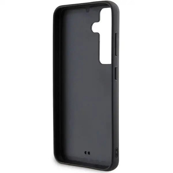 Karl Lagerfeld Rhinestone Metal Logo case for Samsung Galaxy S24 - silver - Cell phone cases and covers<<<HurtelXML