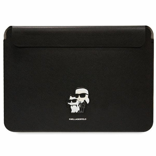 Karl Lagerfeld Saffiano Karl&Choupette case for a 16’’ laptop - black - Cell phone cases and covers<<<HurtelXML