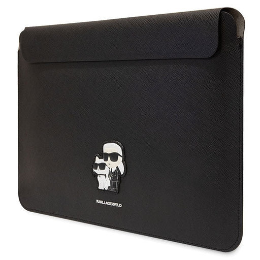 Karl Lagerfeld Saffiano Karl&Choupette case for a 16’’ laptop - black - Cell phone cases and covers<<<HurtelXML