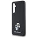 Karl Lagerfeld Saffiano Karl&Choupette Pin case for Samsung Galaxy A55 - black - Cell phone cases and covers<<<HurtelXML