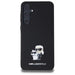 Karl Lagerfeld Saffiano Karl&Choupette Pin case for Samsung Galaxy A55 - black - Cell phone cases and covers<<<HurtelXML