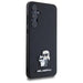 Karl Lagerfeld Saffiano Karl&Choupette Pin case for Samsung Galaxy A55 - black - Cell phone cases and covers<<<HurtelXML