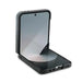 Karl Lagerfeld Saffiano Monogram Ikonik Pin Case for Samsung Galaxy Z Flip 6 - Black - Cell phone cases