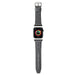 Karl Lagerfeld Saffiano Monogram strap for Apple Watch 42/44/45/49mm - silver - Other cell phone equipment<<<HurtelXML