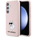 Karl Lagerfeld Silicone Choupette case for Samsung Galaxy S24+ - pink - Cell phone cases and covers<<<HurtelXML