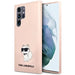 Karl Lagerfeld Silicone Choupette case for Samsung Galaxy S24 Ultra - pink - Cell phone cases and covers<<<HurtelXML
