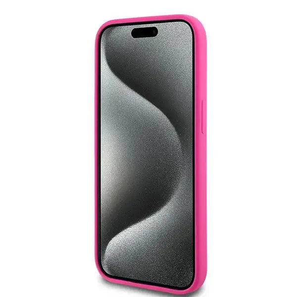 Karl Lagerfeld Silicone Choupette Head MagSafe case for iPhone 15 / 14 / 13 - pink - Cell phone cases