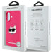Karl Lagerfeld Silicone Choupette Head Print MagSafe iPhone 16 Case - Fuchsia - Cell phone cases and covers<<<HurtelXML