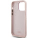 Karl Lagerfeld Silicone Choupette Metal Pin case for iPhone 15 Pro - pink - Cell phone cases and covers<<<HurtelXML