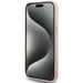 Karl Lagerfeld Silicone Choupette Metal Pin case for iPhone 15 Pro - pink - Cell phone cases and covers<<<HurtelXML