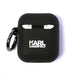 Karl Lagerfeld Silicone Ikonik Case for AirPods 1/2 - Black - Cell phone cases and covers<<<HurtelXML