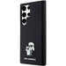 Karl Lagerfeld Silicone Karl&Choupette Metal Pin case for Samsung Galaxy S23 Ultra - black - Cell phone cases