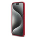 Karl Lagerfeld Silicone Karl&Choupette Ring MagSafe case for iPhone 15 Pro Max - red - Cell phone cases