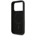 Karl Lagerfeld Silicone Karl&Choupette Ring MagSafe Case for iPhone 17 Pro Max - Black - Cell phone cases