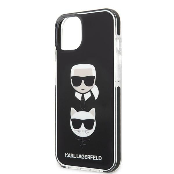 Karl Lagerfeld Karl&Choupette Head Case for iPhone 13 - Black