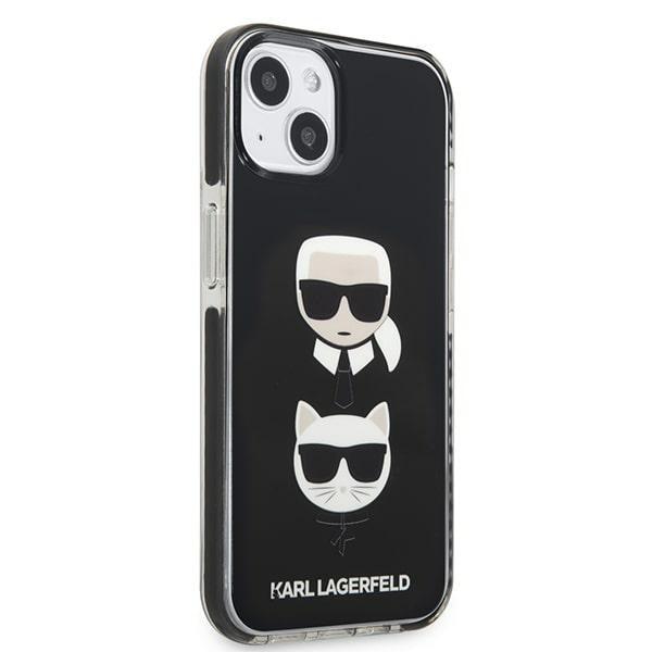 Karl Lagerfeld Karl&amp;Choupette Head Case for iPhone 13 - Black