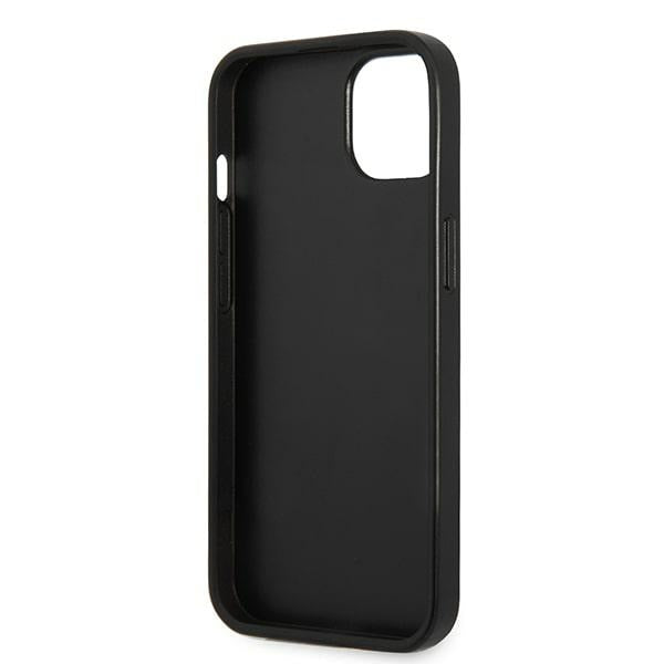 Karl Lagerfeld KLHCP13SMNMP1K iPhone 13 mini 5,4 "hardcase black / black Monogram Plaque
