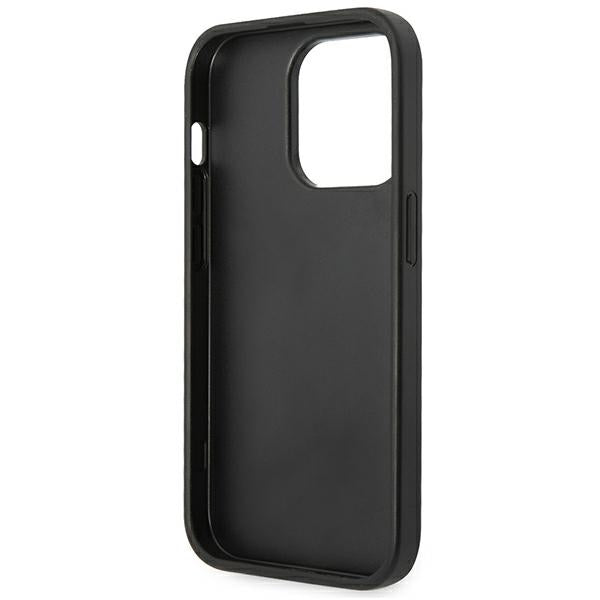 Karl Lagerfeld KLHCP14LGFKPG iPhone 14 Pro 6.1 "hardcase silver / silver Glitter Flakes Ikonik