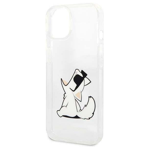 Karl Lagerfeld KLHCP14MCFNRC iPhone 14 Plus 6.7 &quot;hardcase clear / transparent Choupette Fun