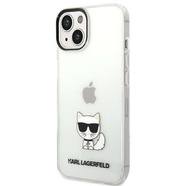 Karl Lagerfeld KLHCP14MCTTR iPhone 14 Plus 6.7 &quot;hardcase clear / transparent Choupette Body