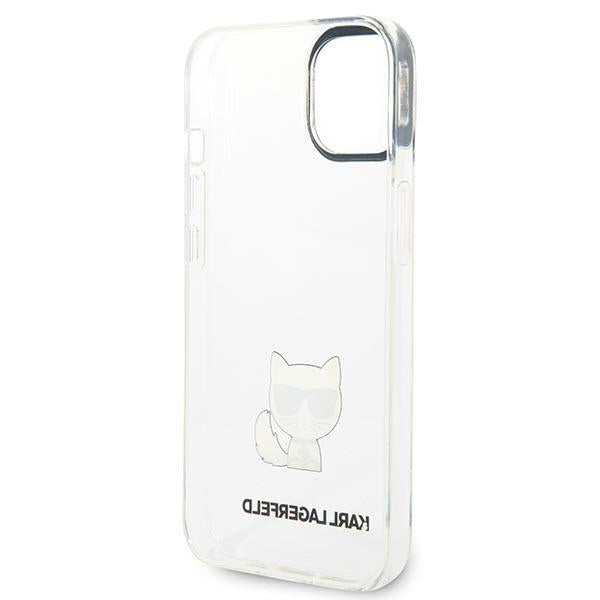 Karl Lagerfeld KLHCP14MCTTR iPhone 14 Plus 6.7 &quot;hardcase clear / transparent Choupette Body