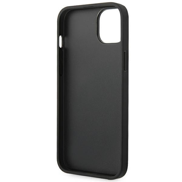 Karl Lagerfeld KLHCP14SSAKLHPG iPhone 14 6.1 "hardcase gray / gray Saffiano Mono Metal Logo