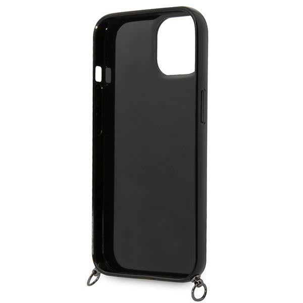Karl Lagerfeld KLHCP14SSTSTP iPhone 14 6.1 "hardcase pink / pink Color Stripes Strap