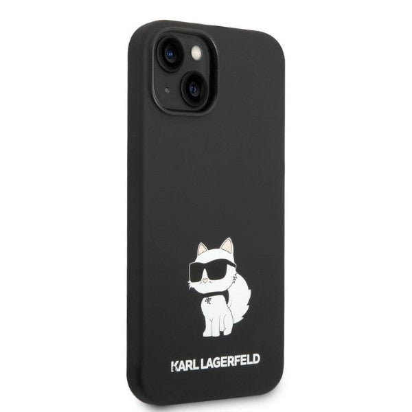 Karl Lagerfeld Silicone Choupette case for iPhone 14 Plus - black