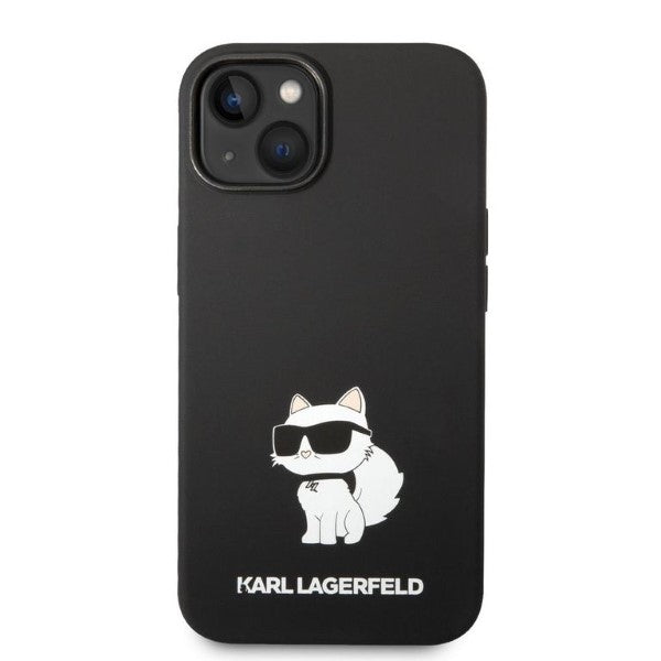 Karl Lagerfeld Silicone Choupette case for iPhone 14 Plus - black
