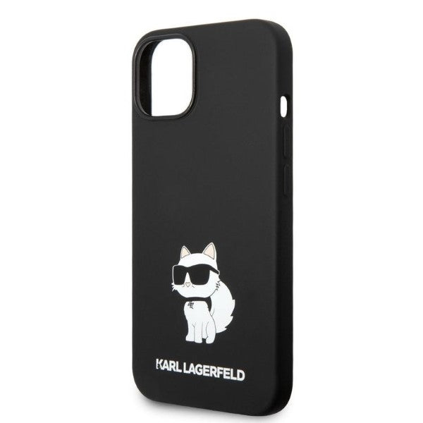Karl Lagerfeld Silicone Choupette case for iPhone 14 Plus - black