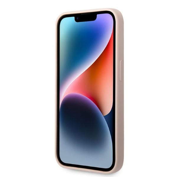 Karl Lagerfeld KLHCP14LSNCHBCP iPhone 14 Pro 6.1&quot; hardcase pink/pink Silicone Choupette