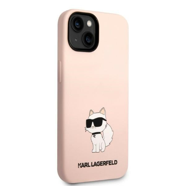Karl Lagerfeld KLHCP14MSNCHBCP iPhone 14 Plus 6.7&quot; hardcase pink/pink Silicone Choupette
