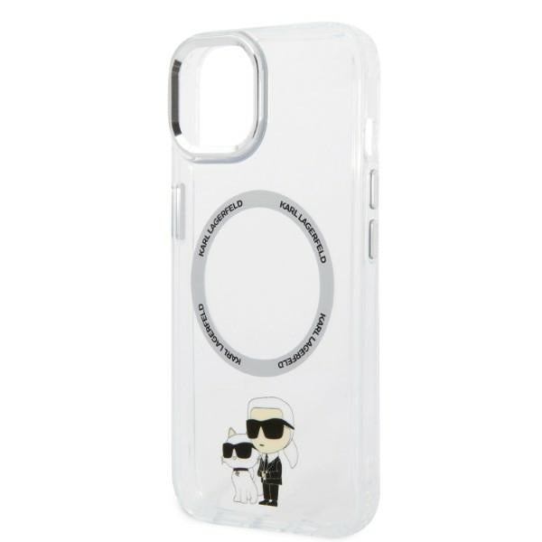 Karl Lagerfeld KLHMP14MHNKCIT iPhone 14 Plus 6.7" hardcase transparent Iconic Karl&amp;Choupette Magsafe