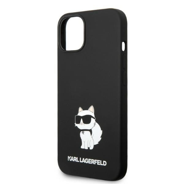 Karl Lagerfeld KLHMP14MSNCHBCK iPhone 14 Plus 6.7" hardcase black/black Silicone Choupette MagSafe