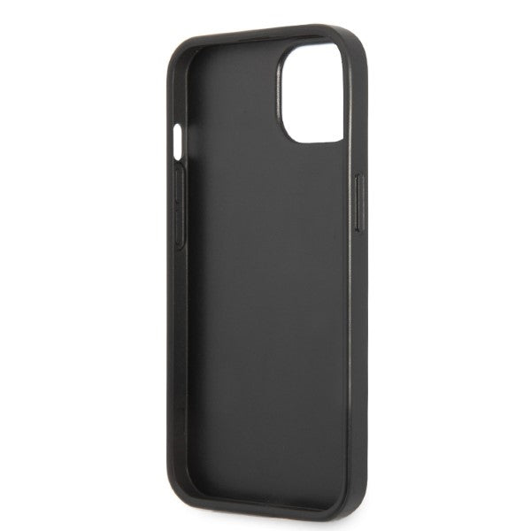 Karl Lagerfeld KLHCP13SSFMP2K iPhone 13 mini 5.4" hardcase black/black Saffiano Plaque