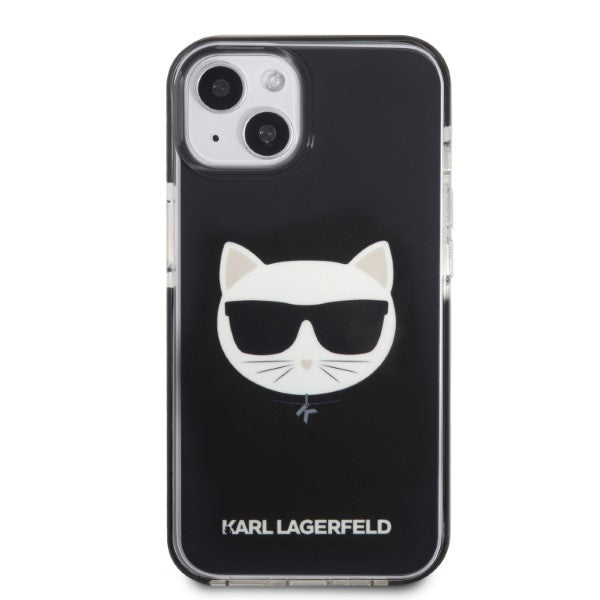 Karl Lagerfeld KLHCP13STPECK iPhone 13 mini 5.4" hardcase black/black Choupette Head