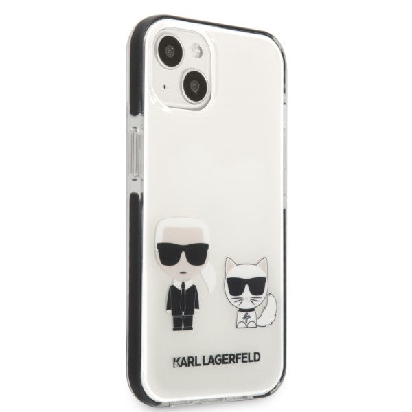 Karl Lagerfeld KLHCP13STPEKCW iPhone 13 mini 5.4" hardcase white/white Karl&Choupette