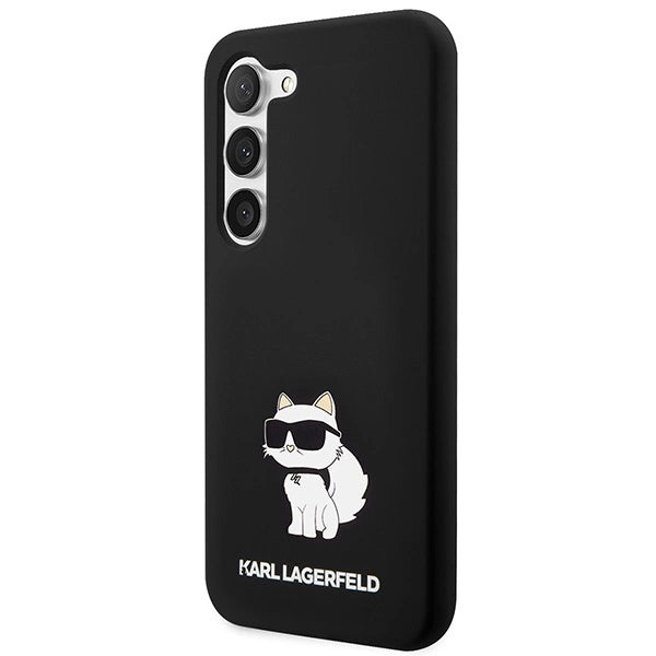Karl Lagerfeld KLHCS23MSNCHBCK S23+ S916 hardcase black/black Silicone Choupette