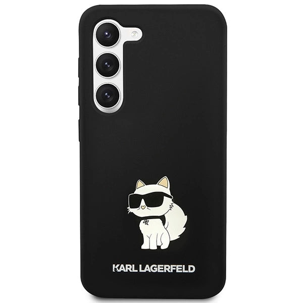 Karl Lagerfeld KLHCS23MSNCHBCK S23+ S916 hardcase black/black Silicone Choupette