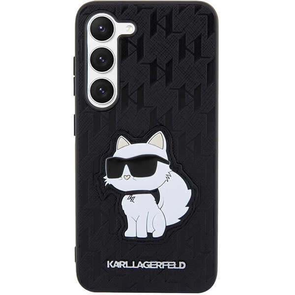 Karl Lagerfeld KLHCS23MSAKLHCPK S23+ S916 hardcase black/black Saffiano Monogram Choupette