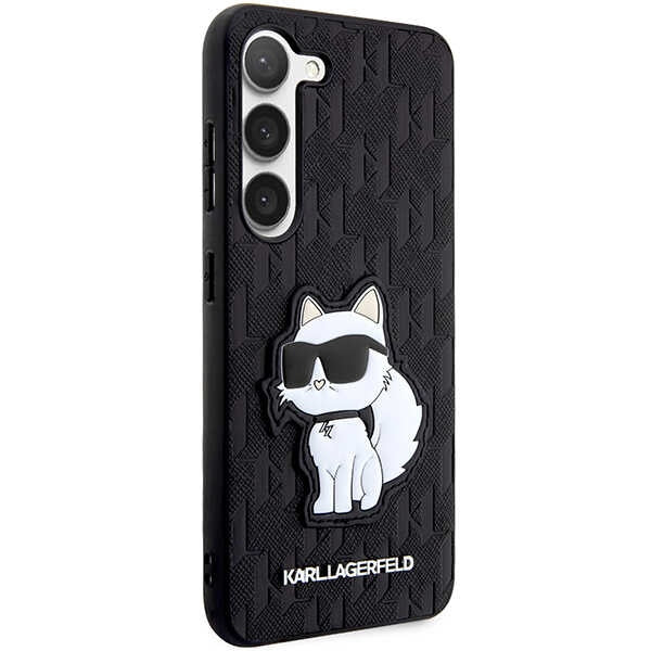 Karl Lagerfeld KLHCS23MSAKLHCPK S23+ S916 hardcase black/black Saffiano Monogram Choupette