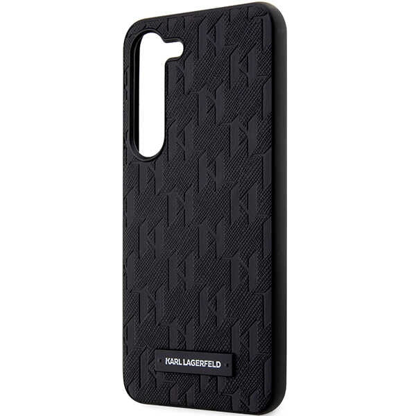 Karl Lagerfeld KLHCS23MSAKLHPK S23+ S916 hardcase black/black Saffiano Mono Metal Logo